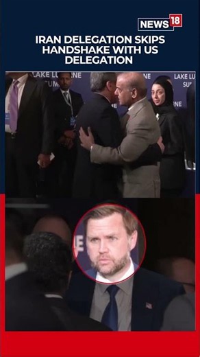 Iran Delegation Skips Handshake With US Delegation Ahead Of Lucerne Summit | JD Vance | N18S