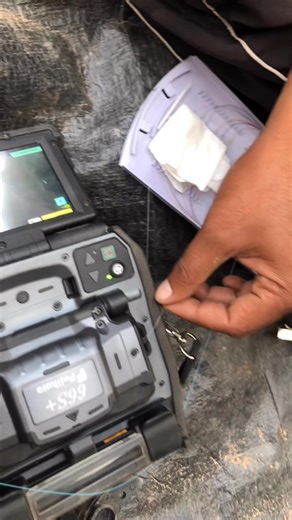How do Optic Fiber Splicing Single Fibre Break and Finish | ROAD LIFE