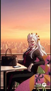 Daki's office lady-Demon Slayer: Kimetsu no Yaiba #demonslayer