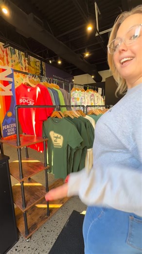 New merch just dropped at Peaceful Side Social and she’s SERVING 👏 EVERY 👏 VIBE 👏 From bold brewery tees to cozy layers reppin’ your favorite local spot — you’re about to look dangerously good anywhere you go. Swing through, grab your fit, and let the Peaceful Side follow you everywhere. ✨🍺 | Peaceful Side Social