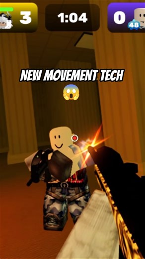 New Movement Tech in Roblox Rivals 😯 #roblox #gaming