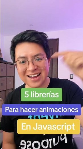 5 librerías para hacer animaciones con Javascript #programacionweb #developers #desarrolloweb