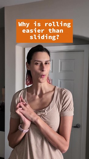 Why Rolling is Easier than Sliding in Physics Explained
