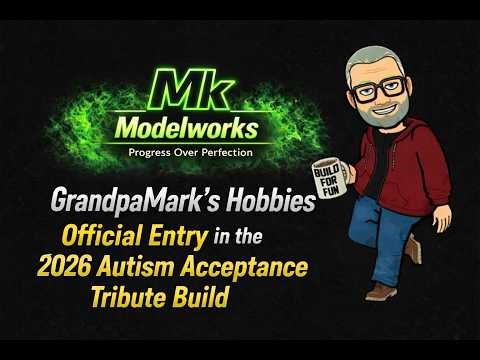 My official entry in the MK Modelworks 2026 Autism Acceptance Tribute Build