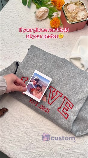 🥰Unique clothing made just for you, from your own photos. Come and customize yours✨50% Off Today