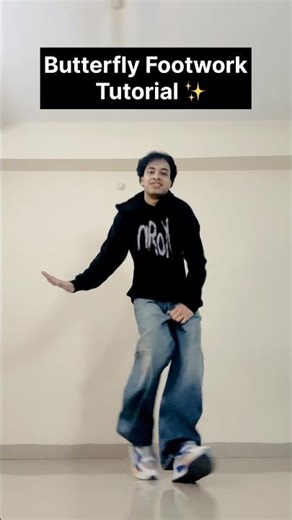 Butterfly Footwork Tutorial #footwork #dance #dancetutorial #trending #shorts