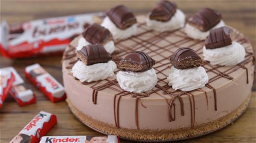 No-Bake Kinder Bueno Cheesecake Recipe The Cooking Foodie