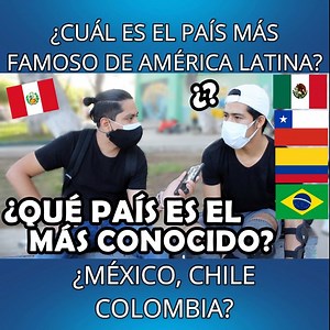 631K views · 9.4K reactions | ¿Cuál es el país más Famoso de América Latina para los peruanos? Encuesta en la calle, entre los más nombrados están México y Chile | El Portafolio de Gio | Facebook