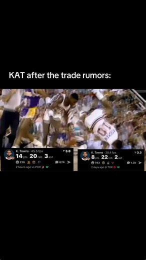 Rebounding and Defense in NBA: KAT's Reaction