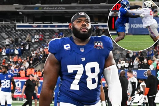 Giants fear significant Andrew Thomas foot injury in potential crushing development