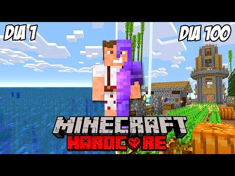 I Survived 100 Days in Hardcore Minecraft in an Ocean-Only World and This Is What Happened...