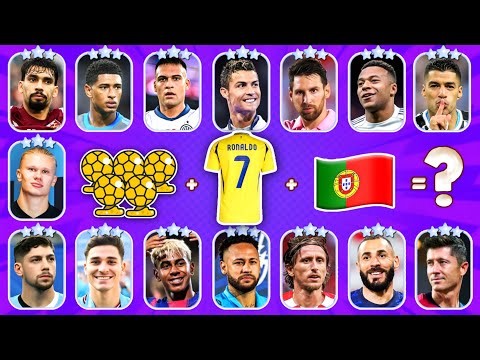 Guess the Football Player by Song, Flag, Emoji & Jersey Number ⚽🎶 | Football Quiz
