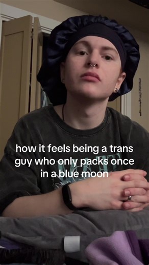 i’ve got a decent collection of packers but i don’t wear em that often 🤷‍♂️ #ftm #trans #ftmtransgender