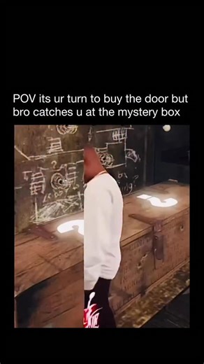 MEMES on Instagram: "Uh oh 😭 In Call of Duty Zombies, the mystery box is a glowing box that gives you a random weapon when you use it. You spend points to open it, and the weapon you get is completely random. It can be a weak gun, a powerful weapon, or a rare wonder weapon like the Ray Gun. That randomness is what makes it exciting and risky. The box doesn’t stay in one place forever. After a certain number of uses, it can disappear and move to a different location on the map, usually signaled 