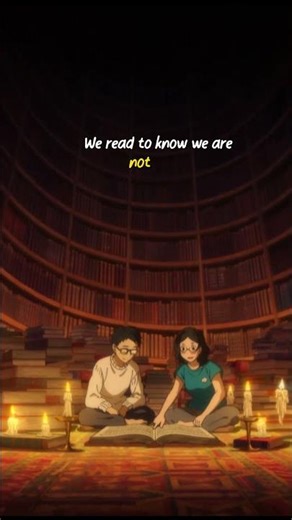 Midnight Reading in a Library Tower | Ghibli Animated Short