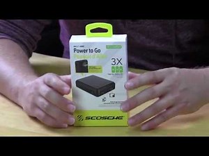 Scosche goBAT 6000 Portable Charger Unboxing & Overview