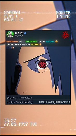 MADARA BACKSTORY 🔥🤯