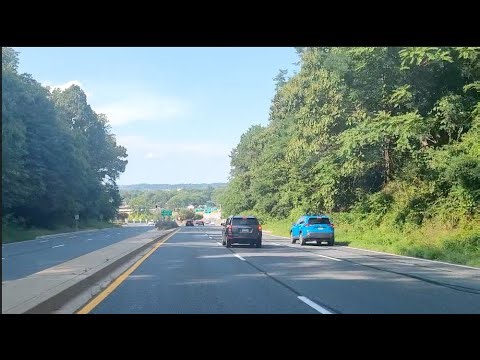 Beautiful Baltimore Drive 🚗 Federal Hill Park → Lutherville via Charles Street (MD-139) 🇺🇸