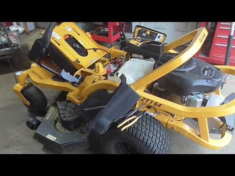 Cub Cadet Ultima Keeps Dying Won't Run ZT154