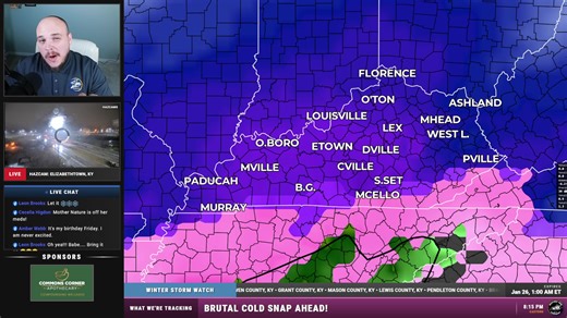 LIVE: Models have Changed, Kentucky...! ~ We're showing you when, where and in some cases how much snow to expect across Kentucky over the next 10 days. Credit: Pivotal Weather & Aguacero for Model Imagery... Weatherwise for Live Radar! | WeatherNow Kentucky