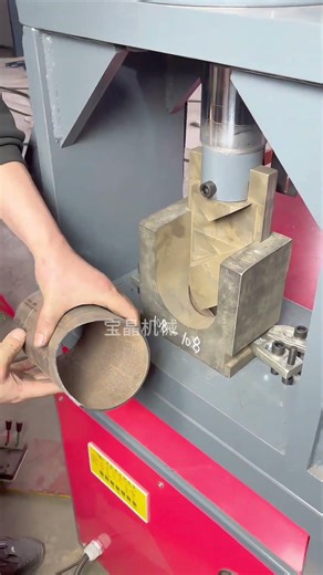 Custom arc cutting machine for round tubes!#ironwork #machinery #Cutting #tools