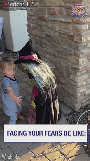 Boss baby pushes Halloween witch doll | Bright Side