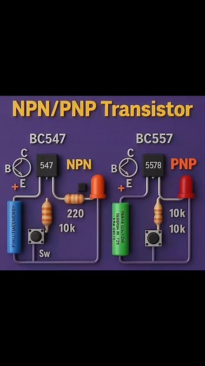 NPN/PNP Transistor 👍🏻 | Boparai- Electrical & Electronics Work