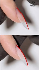 💅Blending Nail Tips to Natural Nails — No Drill Needed!