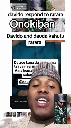 davido respond to rarara #foryou #davido #rarara_official #viral