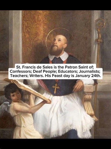 Today's Daily Saint is Saint Francis de Sales