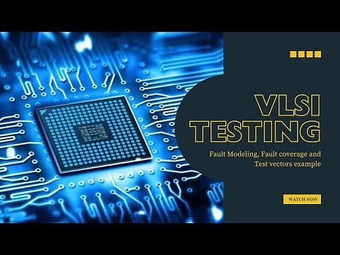 Numerical on VLSI Testing | Fault modeling, Test Vectors & Fault coverage with Example