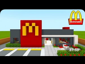 how to build McDonalds in Minecraft