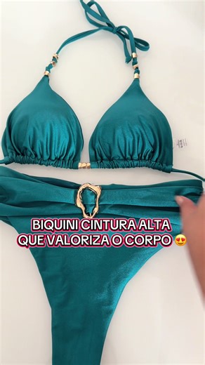 Biquíni Cintura Alta: Elegância e Conforto na Praia