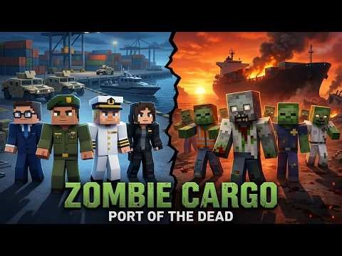 Zombie Cargo: Port Of The Dead | Minecraft Animation Song | Full Movie