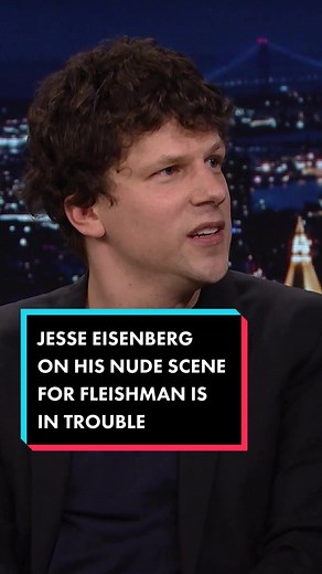 Jesse Eisenberg Nude Scene Confession on Fallon Tonight