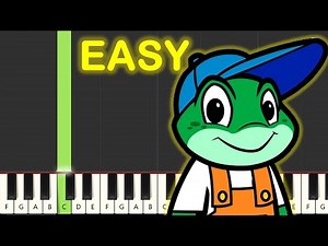 LeapFrog Letter Factory Adventures Theme Song Piano Tutorial