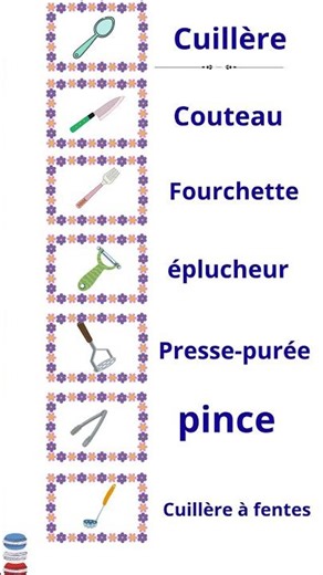 Kitchen Utensils in French 🇫🇷 | Learn French Vocabulary Easily