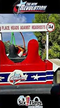 The New Revolution at Six Flags Magic Mountain
