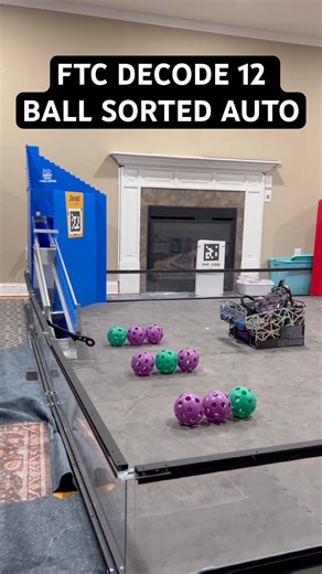 FTC DECODE 12 BALL SORTED AUTO #first #ftc #robot #steam #engineering #roboticscompetition