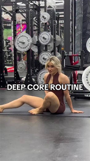 Deep Core Routine “Tighten your waist and strengthen your core.” Full 12-Week Program 🔗 Link in bio. My program shows you step-by-step. #coreworkout #tutorials #absworkout #womensfitness #fitnesstips