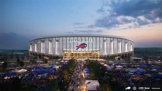 New Bills stadium construction continues: What to know about Highmark Stadium