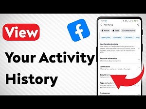 How to View Your Activity History On Facebook (Updated)