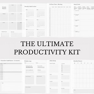 The Ultimate Productivity Kit   Bonus Mini Guide - Etsy Australia