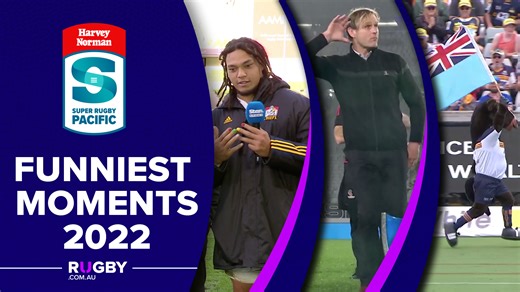 391K views · 6.1K reactions | We love a good laugh  Check out some of the funniest on and off field moments from #SuperRugbyPacific 2022  | rugby.com.au | Facebook