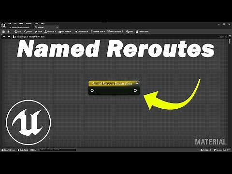 How to... Named Reroute Node EXPLAINED! | Unreal Engine Materials