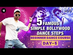 Beginner Dance Course Day 5 | 5 Famous Bollywood Dance Steps For Everyone | हिंदी में डांस सीखें