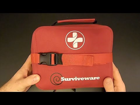 SurviveWare WaterProof First-Aid Kit
