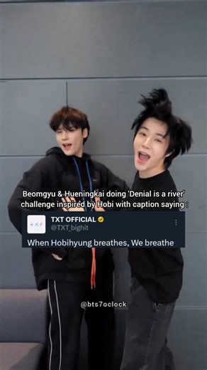 BTStime | azii⁷ 💜 | txt tagging their hobi hyung too 🥺🥺 | Instagram