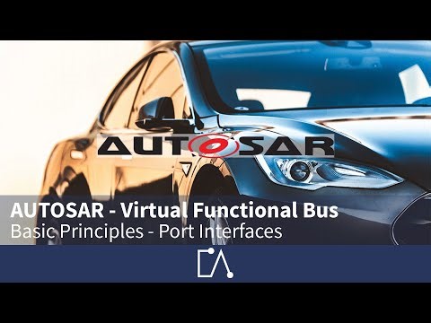 🇬🇧 AUTOSAR Virtual Functional Bus (VFB) | Basic Principles | Revision | Port interfaces Explained