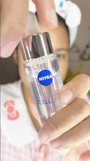 NIVEA Hyaluron Cellular Expert Filler Serum REVIEW ‪@nivea‬ #skincare #skincareserum #faceserum #fyp